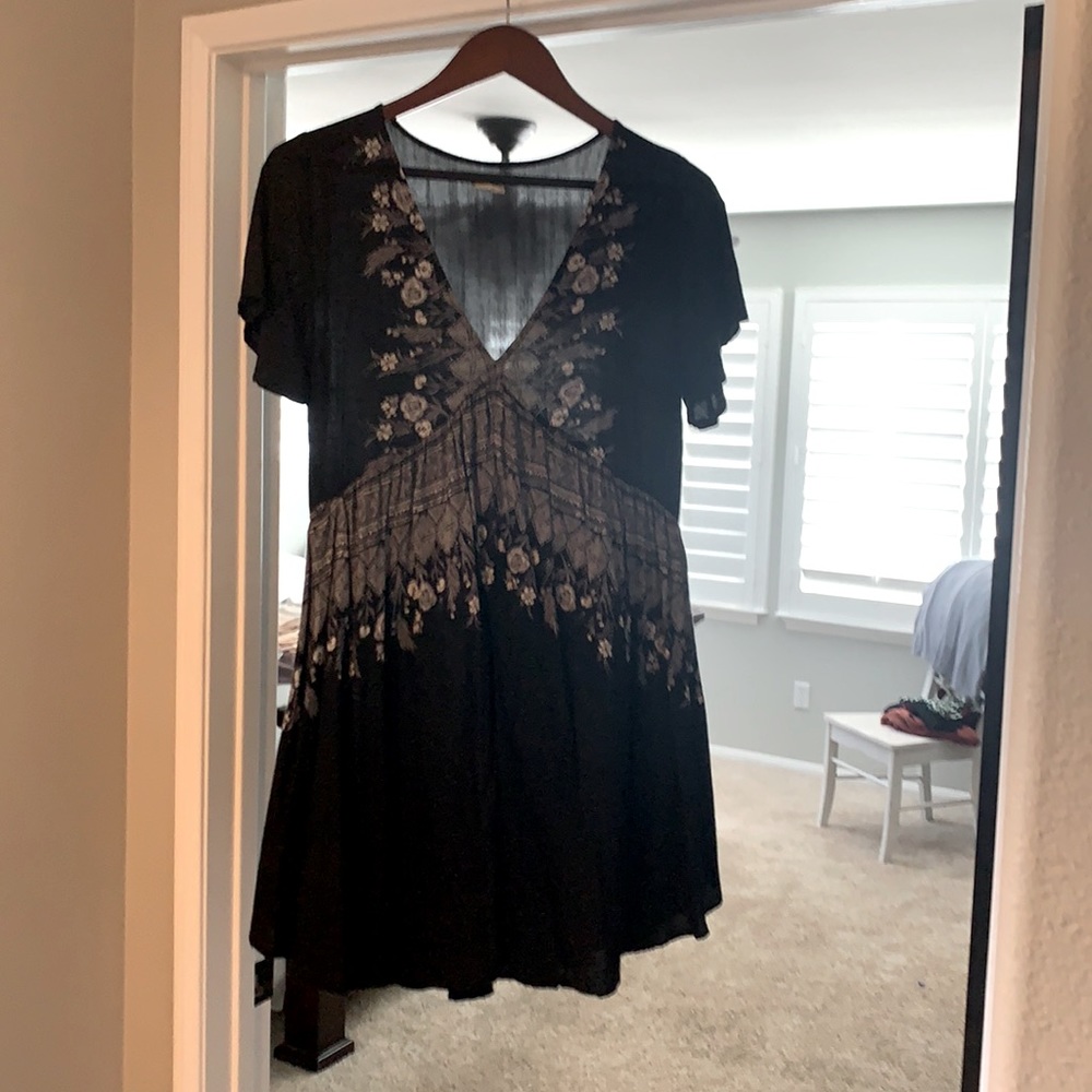 O’Neil black & gray sun dress